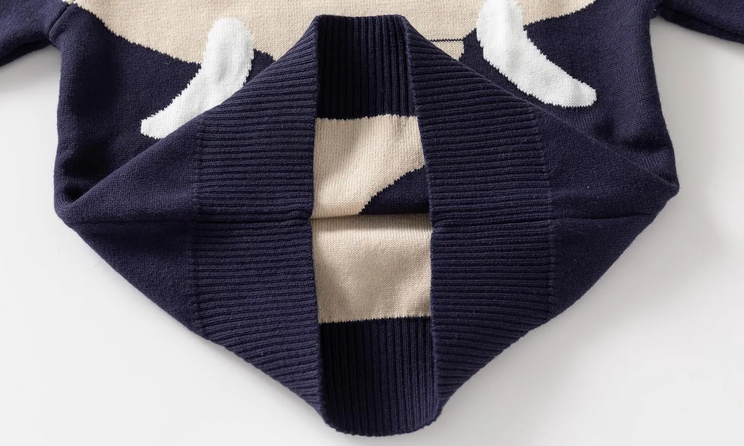 HUAER& Baby Boys Girls Knit Sweater Unisex Cotton Cartoon Animal Pullover Sweatshirt