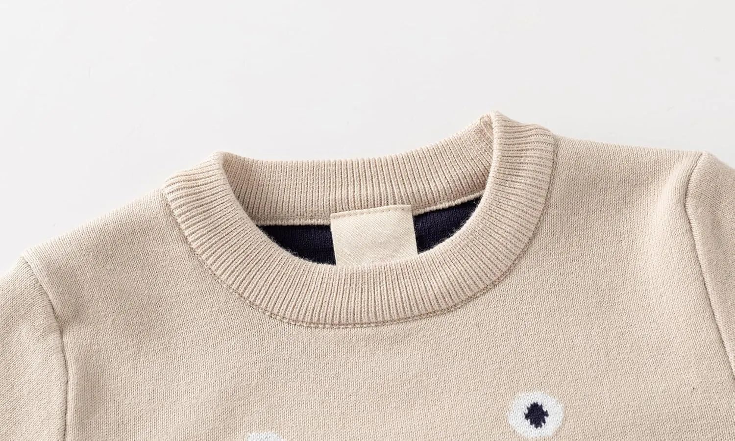 HUAER& Baby Boys Girls Knit Sweater Unisex Cotton Cartoon Animal Pullover Sweatshirt