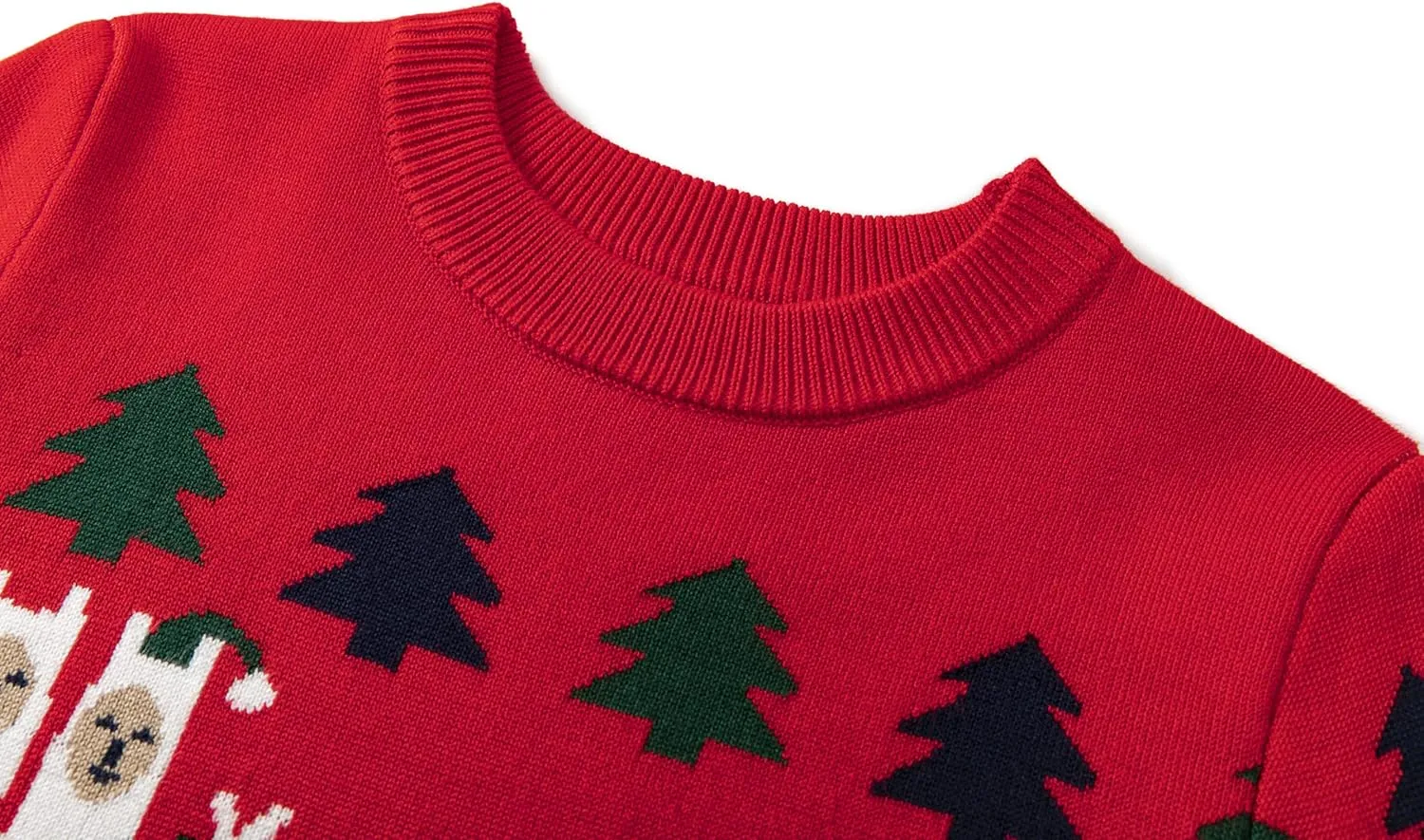 HUAER& Baby Boys Girls Knit Sweater Unisex Cotton Cartoon Animal Pullover Sweatshirt