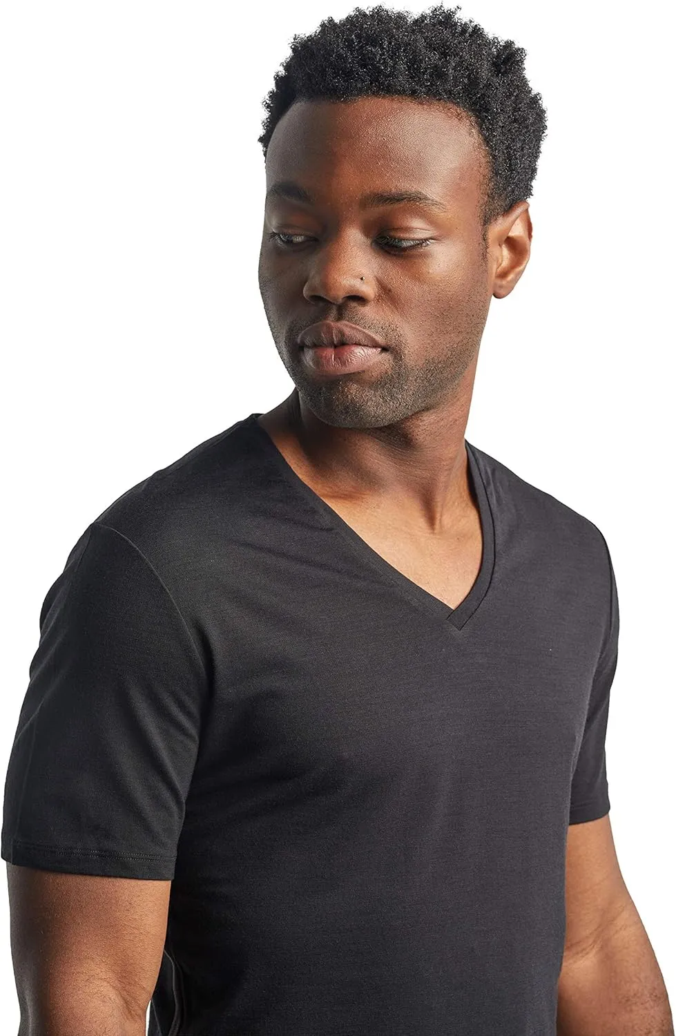 Icebreaker Merino Men's Anatomica Short Sleeve V-Neck T-Shirt