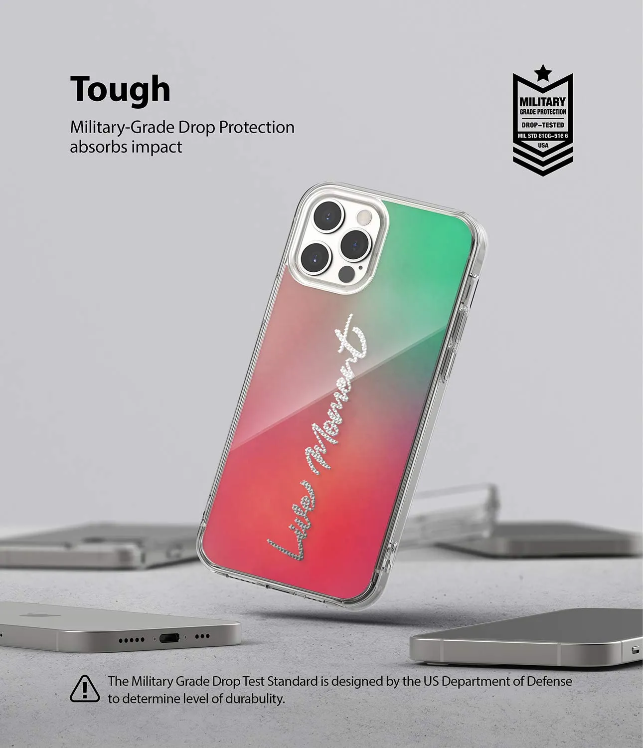 iPhone 12 / 12 Pro Back Cover Case | Fusion Design - Live Moment