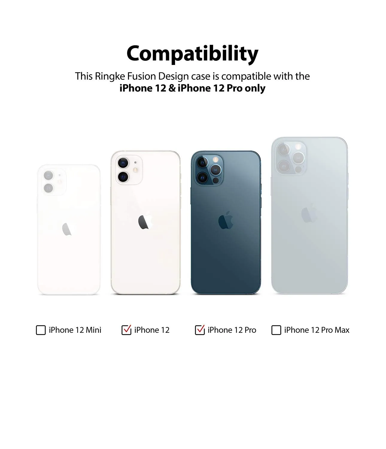 iPhone 12 / 12 Pro Back Cover Case | Fusion Design - Live Moment