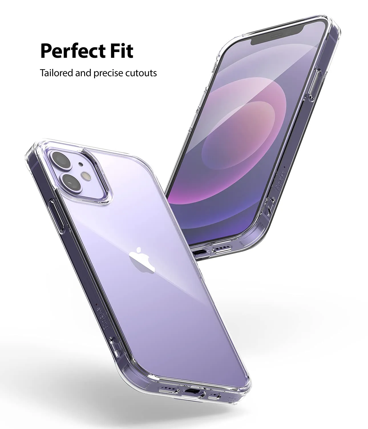 iPhone 12 mini Back Cover Case | Fusion - Clear