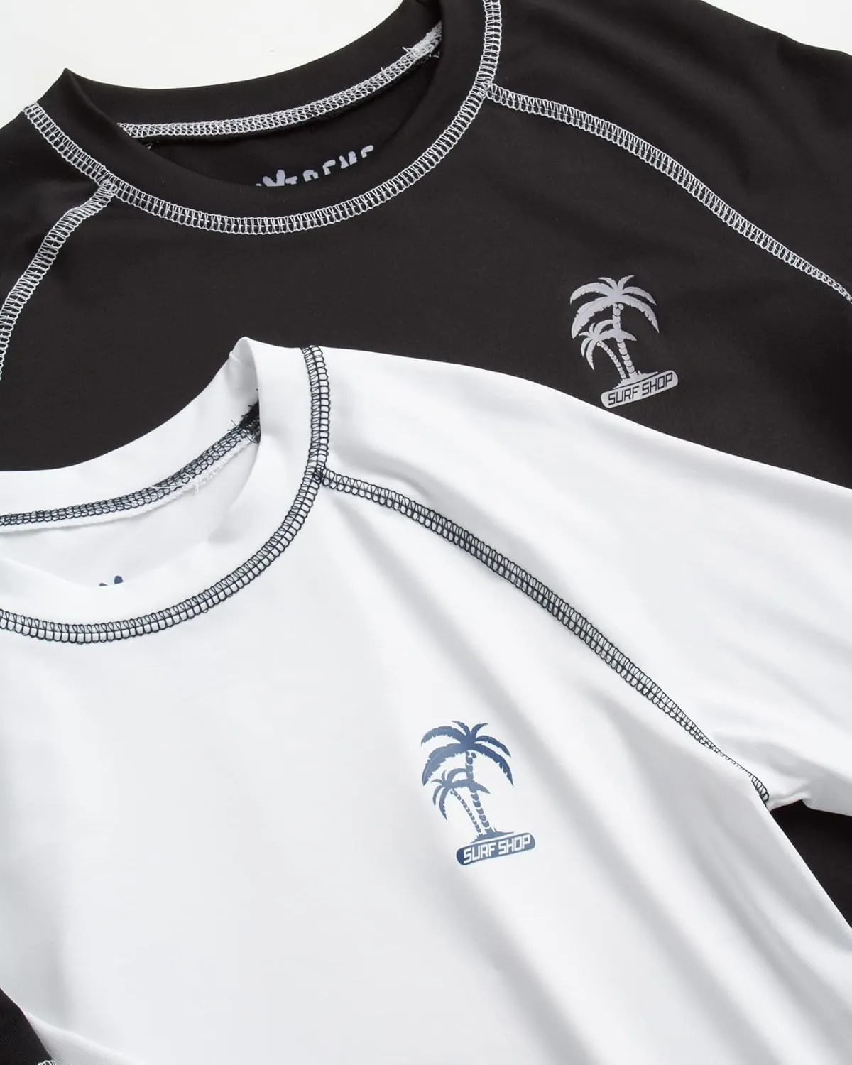 iXtreme Boys Swim Shirt - 2 Pack UPF 50  Sun Protection Long Sleeve Rash Guard for Boys - Quick Dry Sun Shirt Kids' Swimwear