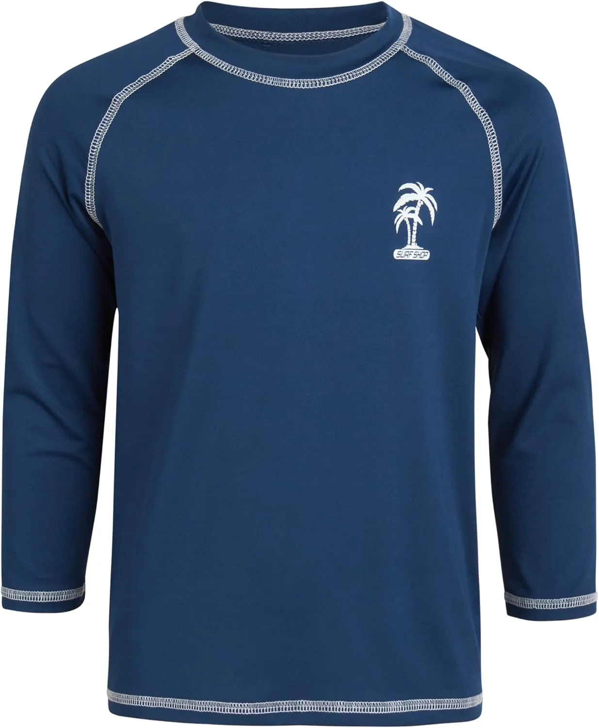 iXtreme Boys Swim Shirt - 2 Pack UPF 50  Sun Protection Long Sleeve Rash Guard for Boys - Quick Dry Sun Shirt Kids' Swimwear