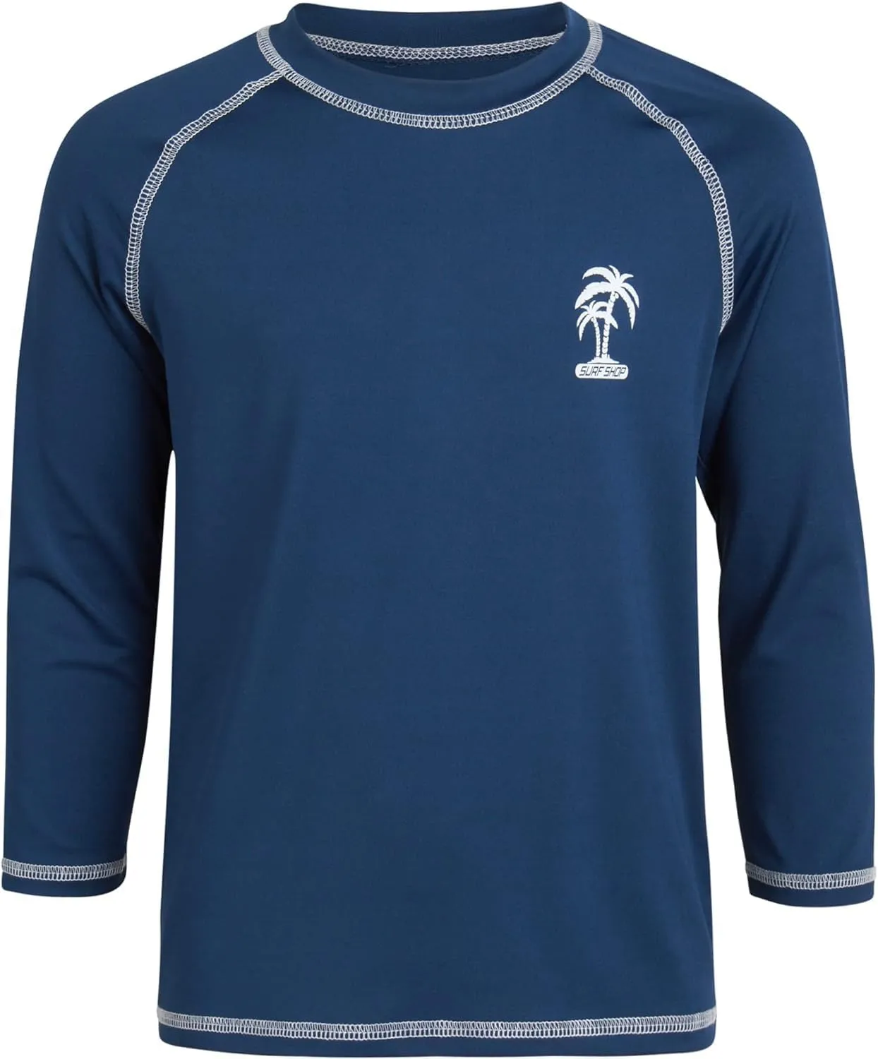 iXtreme Boys Swim Shirt - 2 Pack UPF 50  Sun Protection Long Sleeve Rash Guard for Boys - Quick Dry Sun Shirt Kids' Swimwear