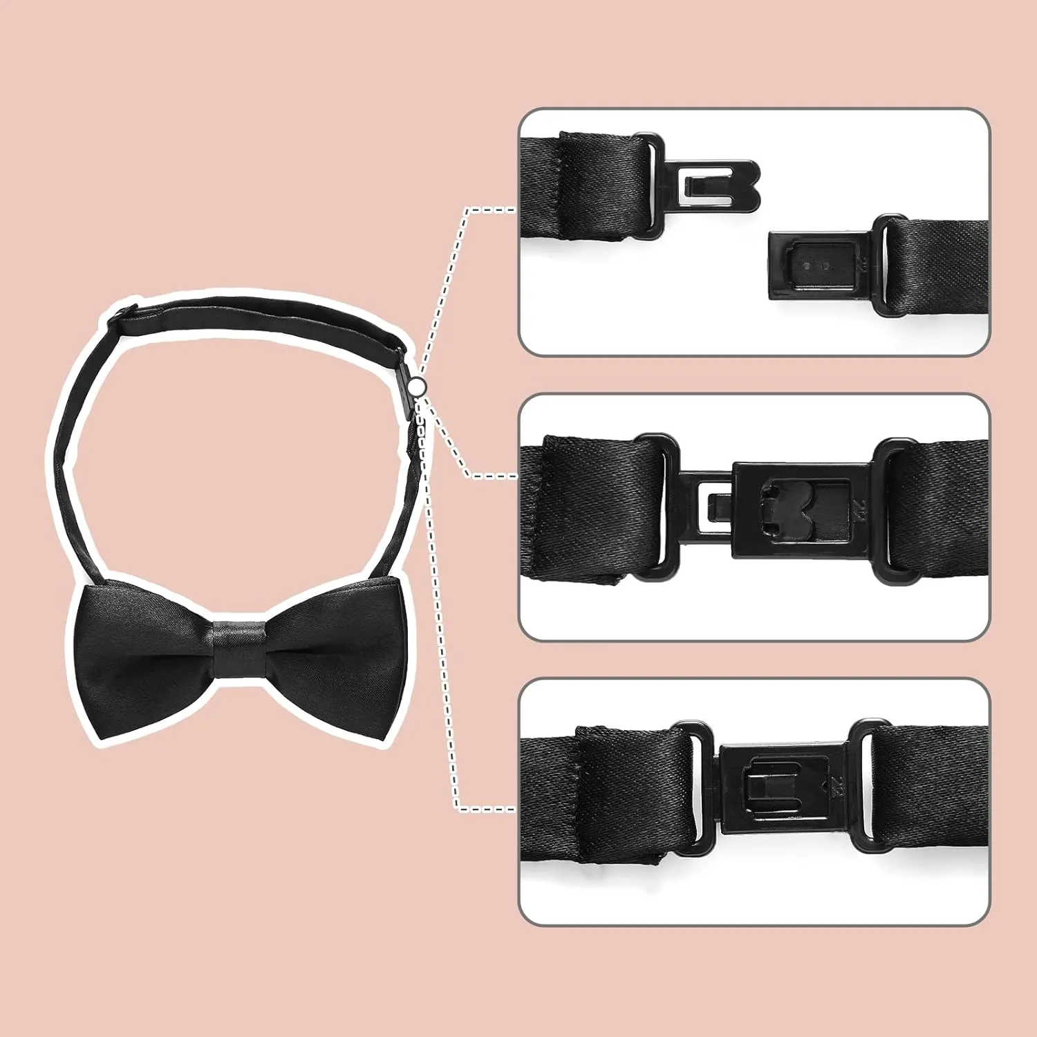 Lamgool Boys Velvet Suit Set Slim Fit Tuxedo Kids Formal Outfit 4 Piece with Blazer Jacket Shirt Pant Bow Tie for Wedding