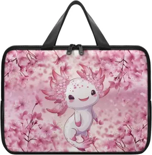 Laptop Bag for Kids Portable Computer Briefcase Leather Bag Water-Resistant Laptop Bag for Teen Boy