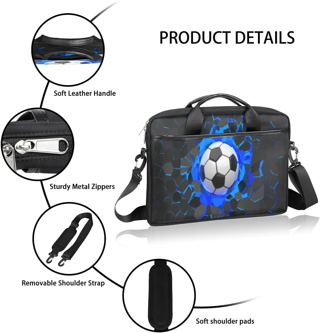 Laptop Case Bag,15.6 inch Laptop Sleeve Bag,Shockproof Protective Computer Cover,Water Resistant Notebook Briefcase25