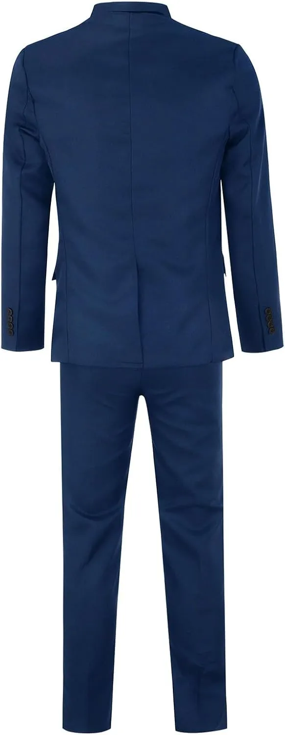 LCMTWX Men'S Suits 2024 3 Suit Business Wedding Party Jacket Vest & Pants Coat Linen Set For Men Traje Formal Para Mens