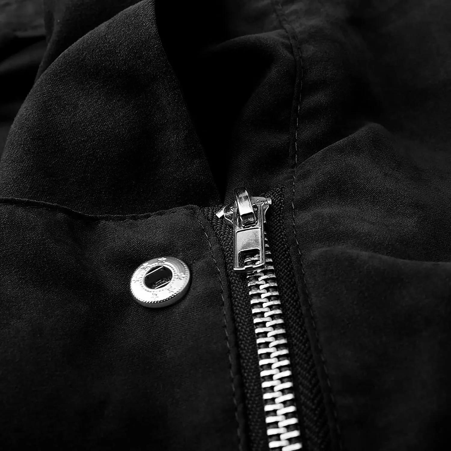 Leather Jacket Women Faux Suede Leather Jacket Zip Up Motorcycle Jacket Open Front Coat Cropped Jacket Vintage Coat