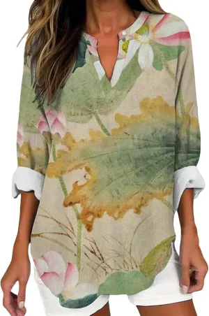 Linen Blouses for Women Dressy Linen Sleeveless Top Men Men's T-Shirts&Tanks Big and Tall