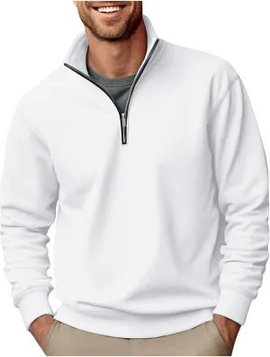 Long Sleeve Tee Shirts for Men Cotton Men's Casual Slim Fit Turtleneck T Shirts Lightweight Basic Cotton Pullovers