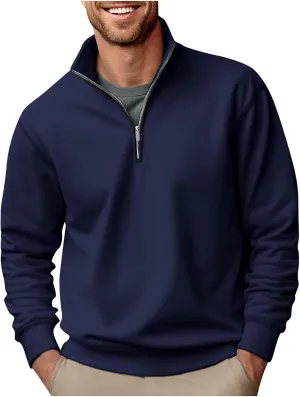 Long Sleeve Tee Shirts for Men Cotton Men's Casual Slim Fit Turtleneck T Shirts Lightweight Basic Cotton Pullovers