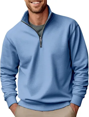 Long Sleeve Tee Shirts for Men Cotton Men's Casual Slim Fit Turtleneck T Shirts Lightweight Basic Cotton Pullovers