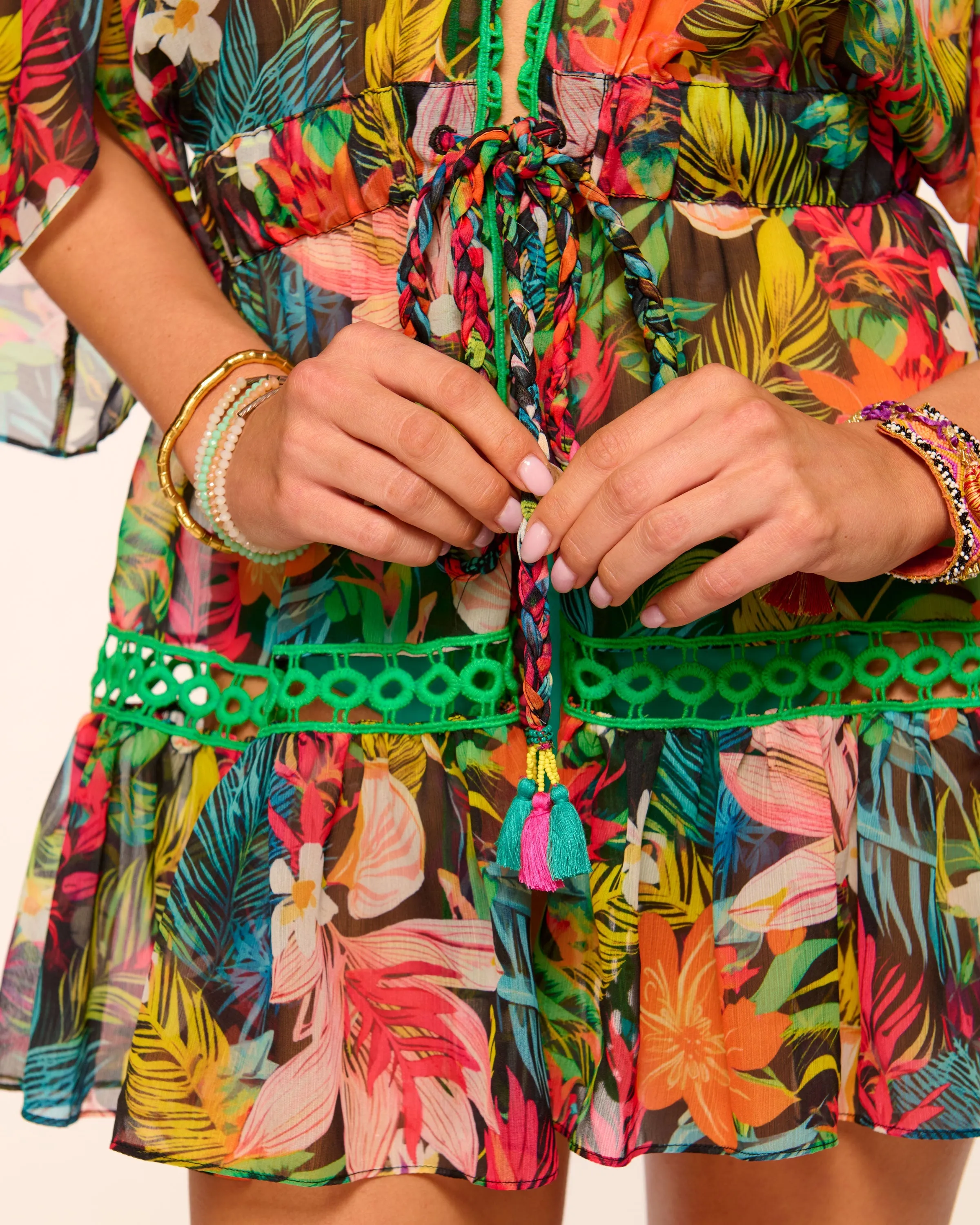 Madge Coverup Mini Dress