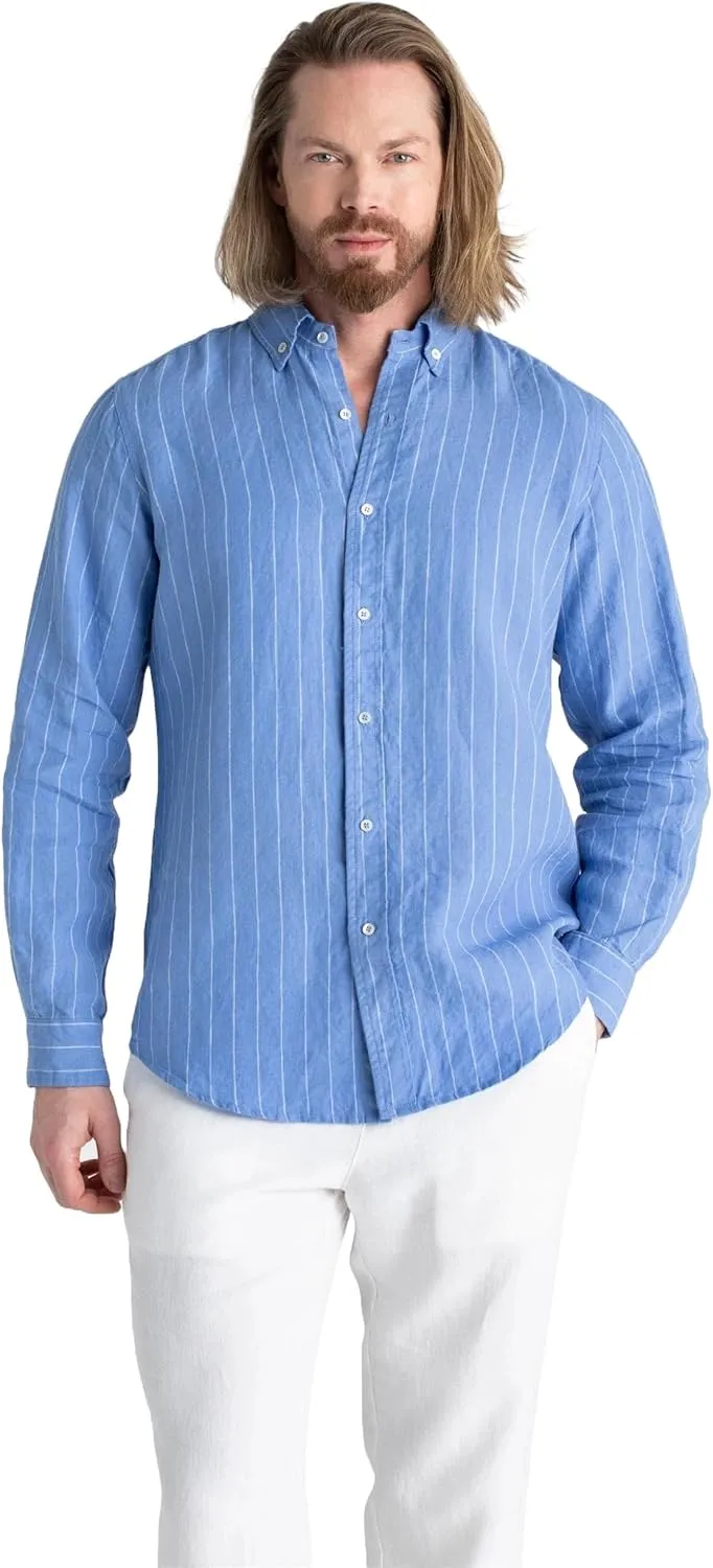 Magic Linen - Shirt Sintra, Linen Shirt for Men, Linen Lightweight Shirt, 100% Flax Linen Shirt, Classic Linen Shirt