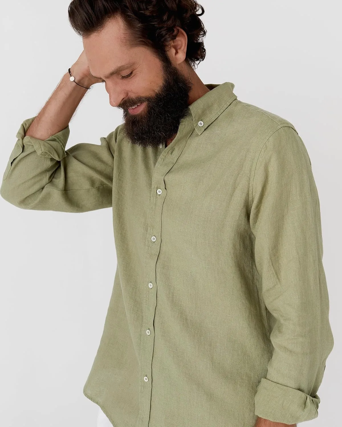Magic Linen - Shirt Sintra, Linen Shirt for Men, Linen Lightweight Shirt, 100% Flax Linen Shirt, Classic Linen Shirt