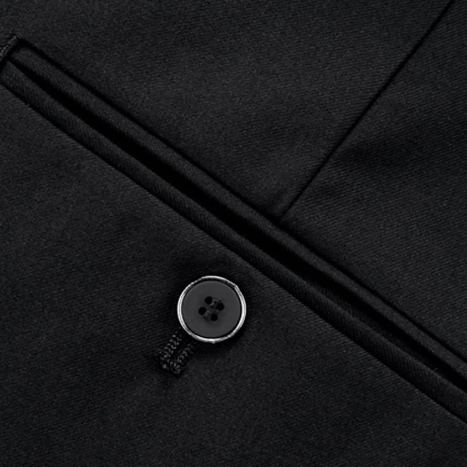 Maiyifu-GJ Men 2 Pieces Chinese Tunic Suit Mandarin Collar Blazer Set Button Jacket Pant Set Traditional Uniform Groom Dress