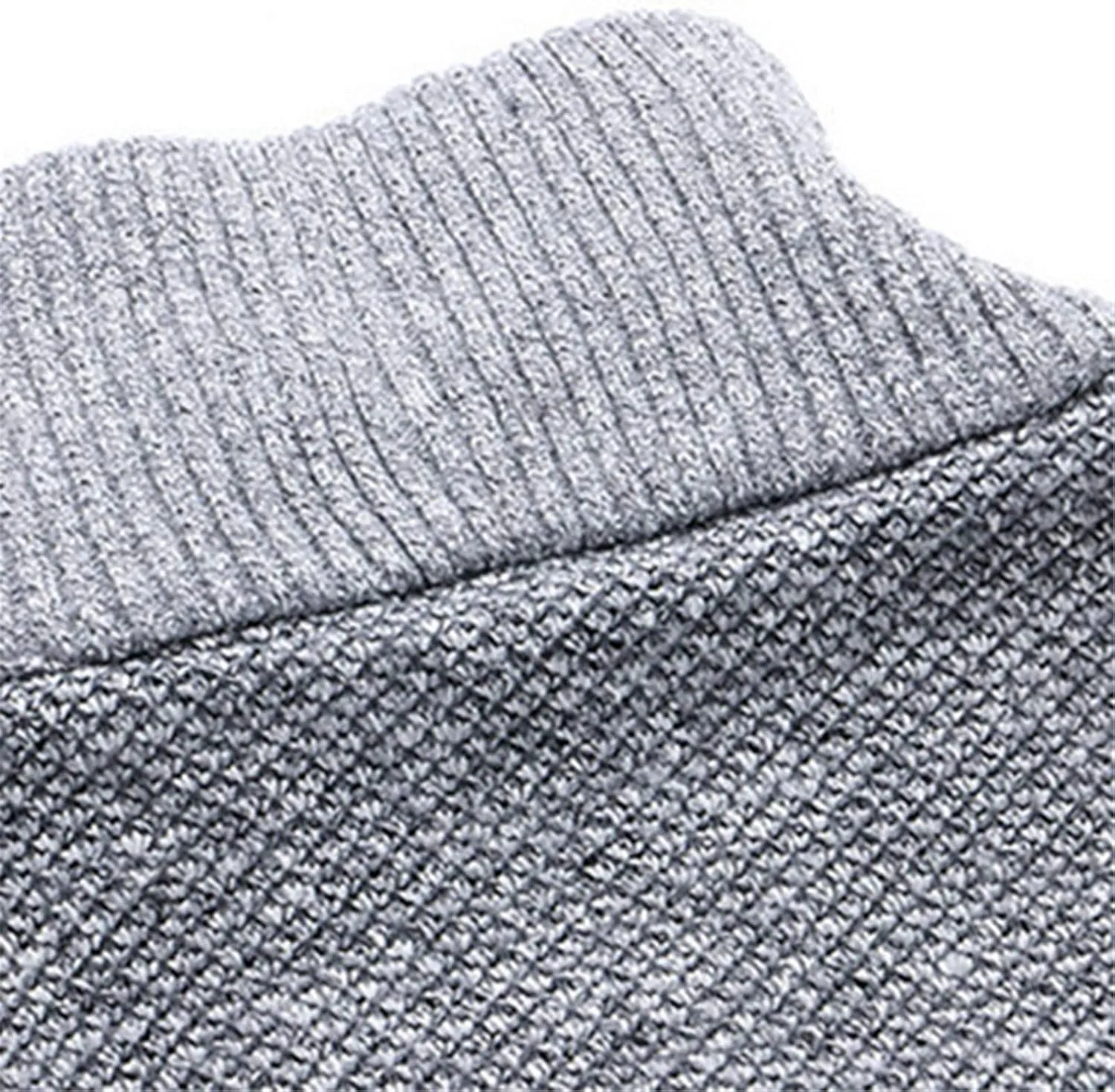 Men Thick Sweater Cardigan Slim Fit Knitwear Outerwear Warm Winter Sweater Jumper
