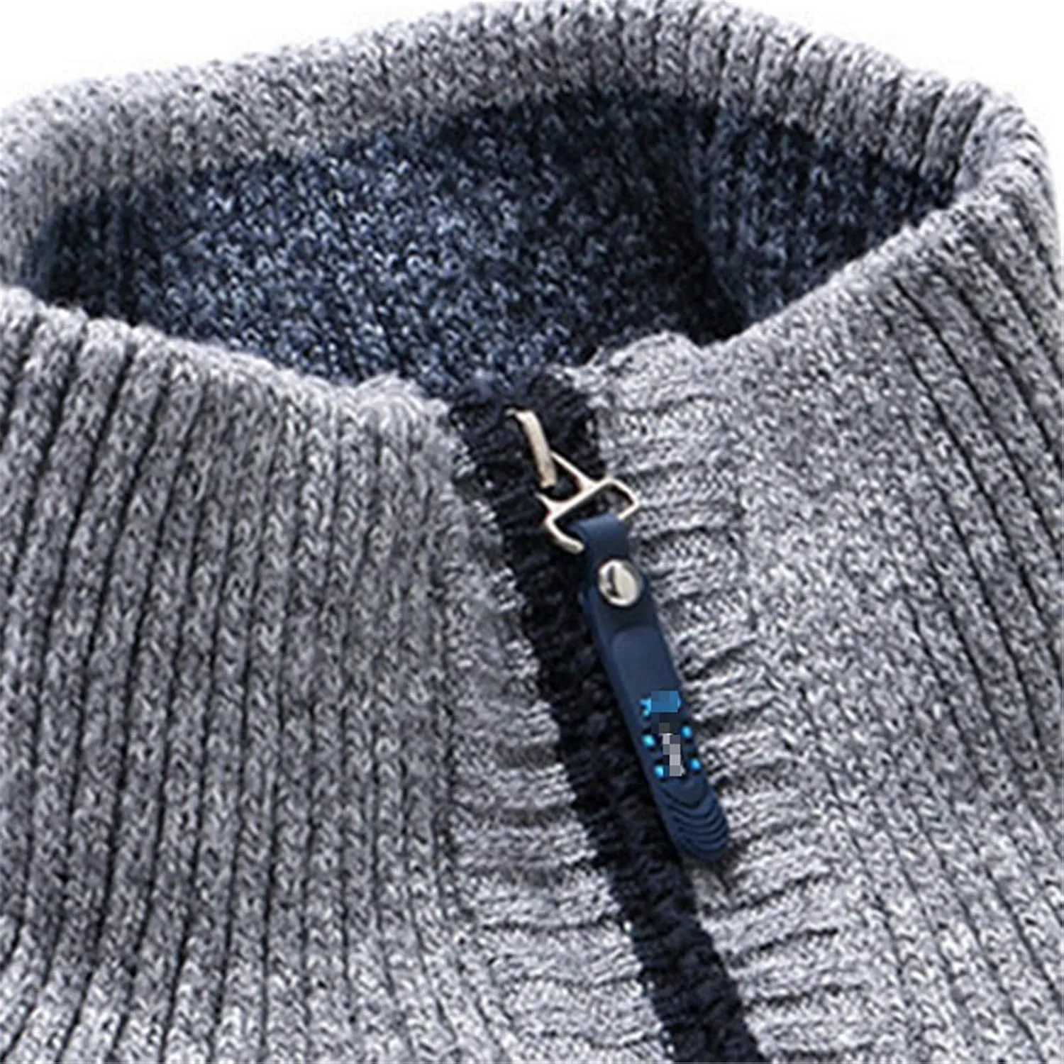 Men Thick Sweater Cardigan Slim Fit Knitwear Outerwear Warm Winter Sweater Jumper