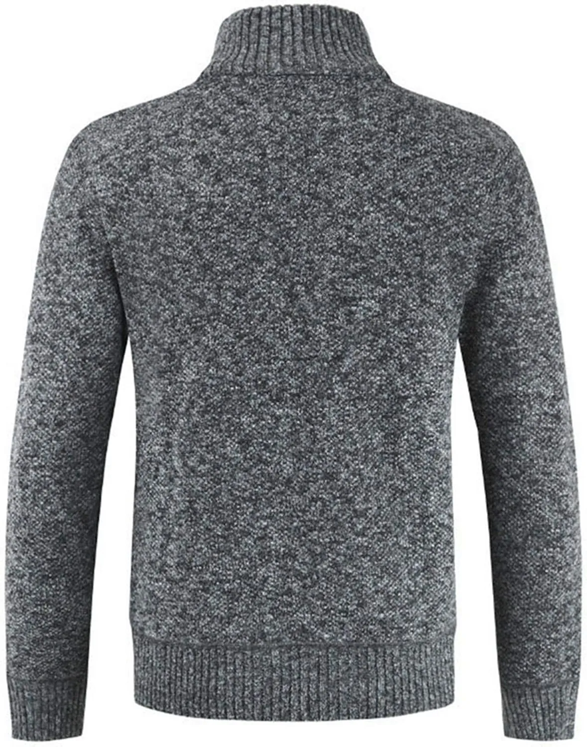 Men Thick Sweater Cardigan Slim Fit Knitwear Outerwear Warm Winter Sweater Jumper