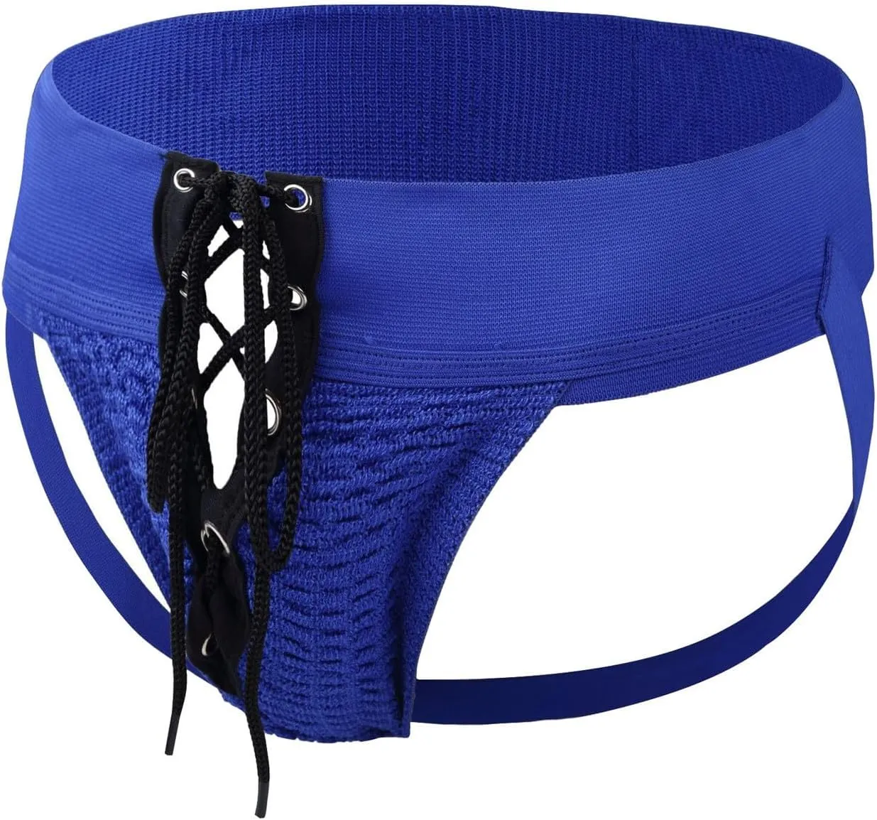 Men Thongs Underwear Men's Sexy Butt Exposed Underwear Low Rise Stretch Strap G-Strings Sexy Lingerie Enhancing Pouch Stretch Mesh G-String Briefs Blue S