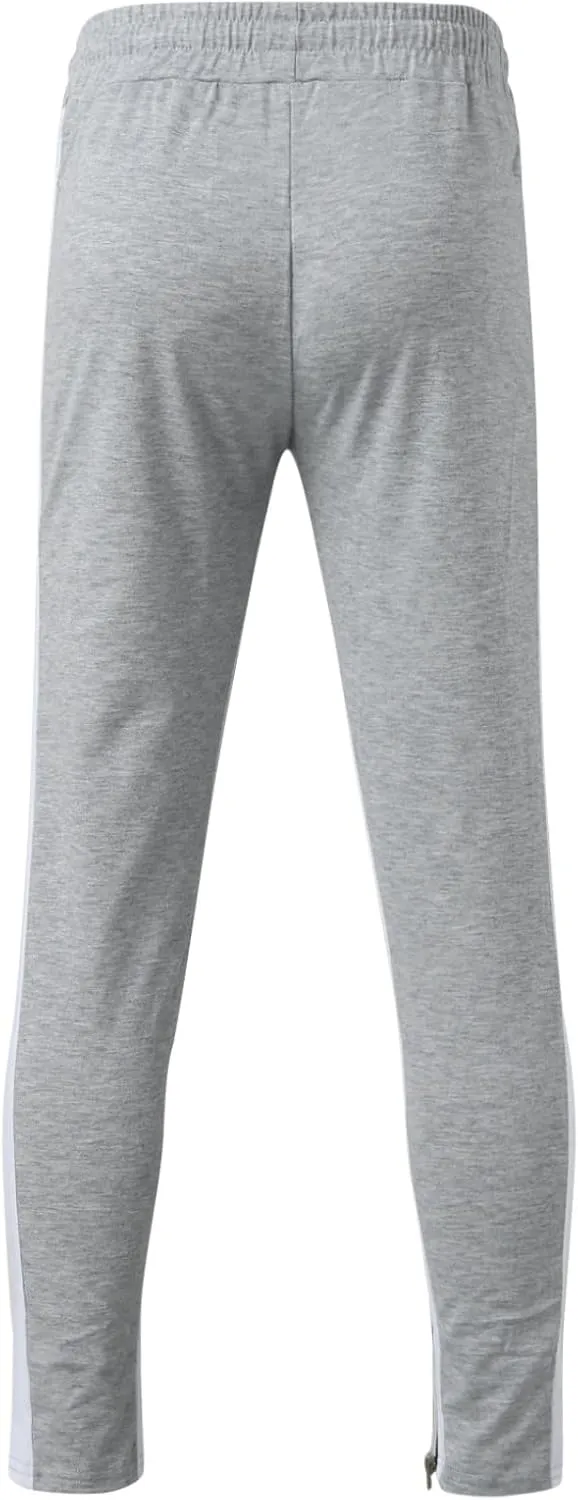 Mens Autumn Winter Cargo Joggers Stretch Pants Casual Twill Cotton Elastic Drawstring Outdoor Hiking Sweatpants