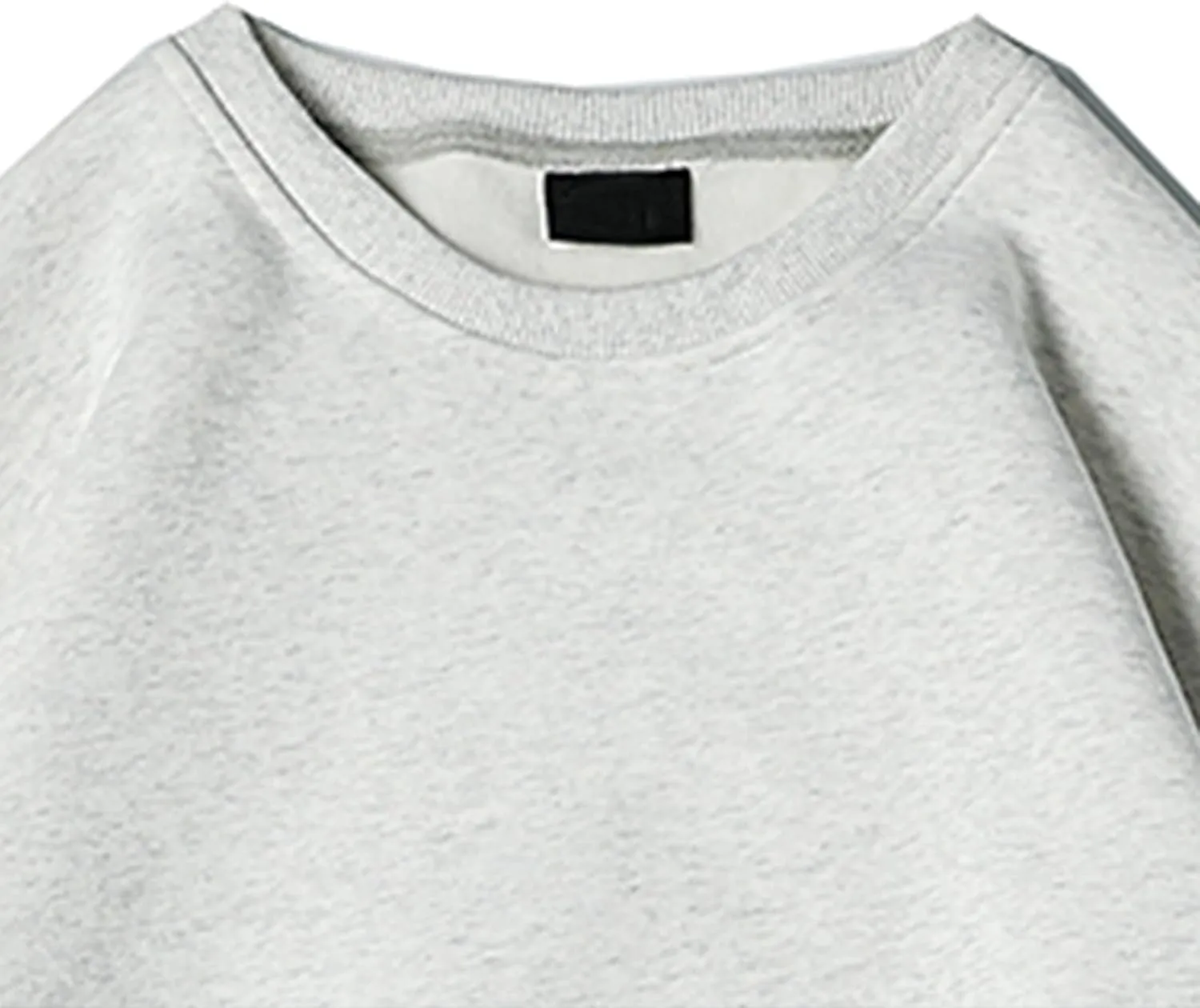 Men's Baggy Sweater Fashion Solid Crewneck Drop Shoulder Sleeve Pullover Sweatshirt Loose Crewneck Sweater