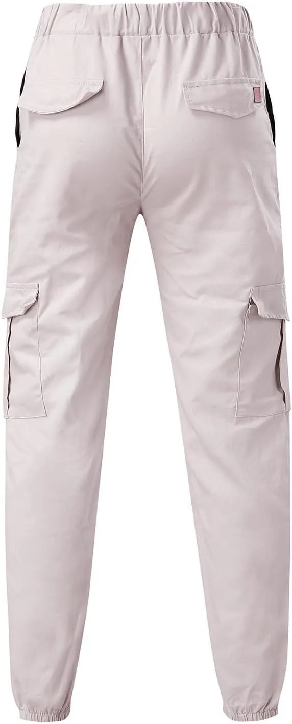 Men's Casual Joggers Sweatpants Athletic Pants Loose Fit Hiking Trousers Outdoor Wearing Pants with Pockets
