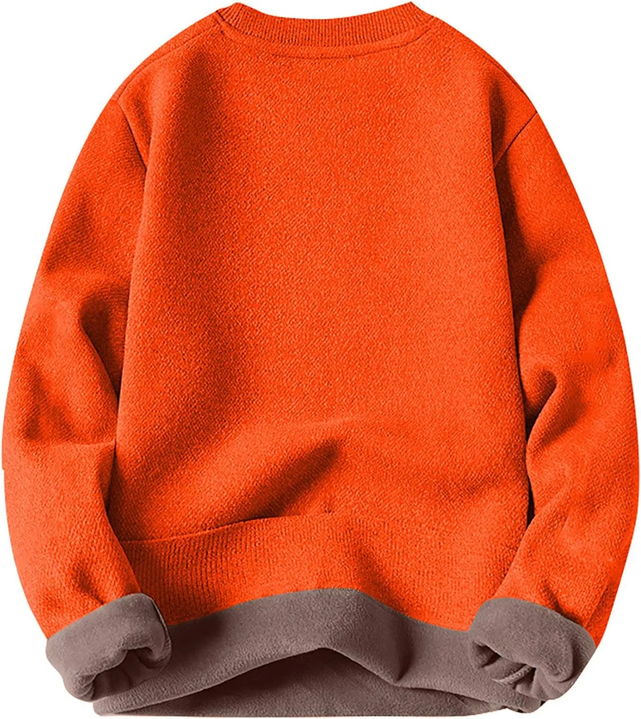Men's Crewneck Sweater,Casual Classic Knitted Pullover Tops Long Sleeve Slim Fit Pullover Sweaters