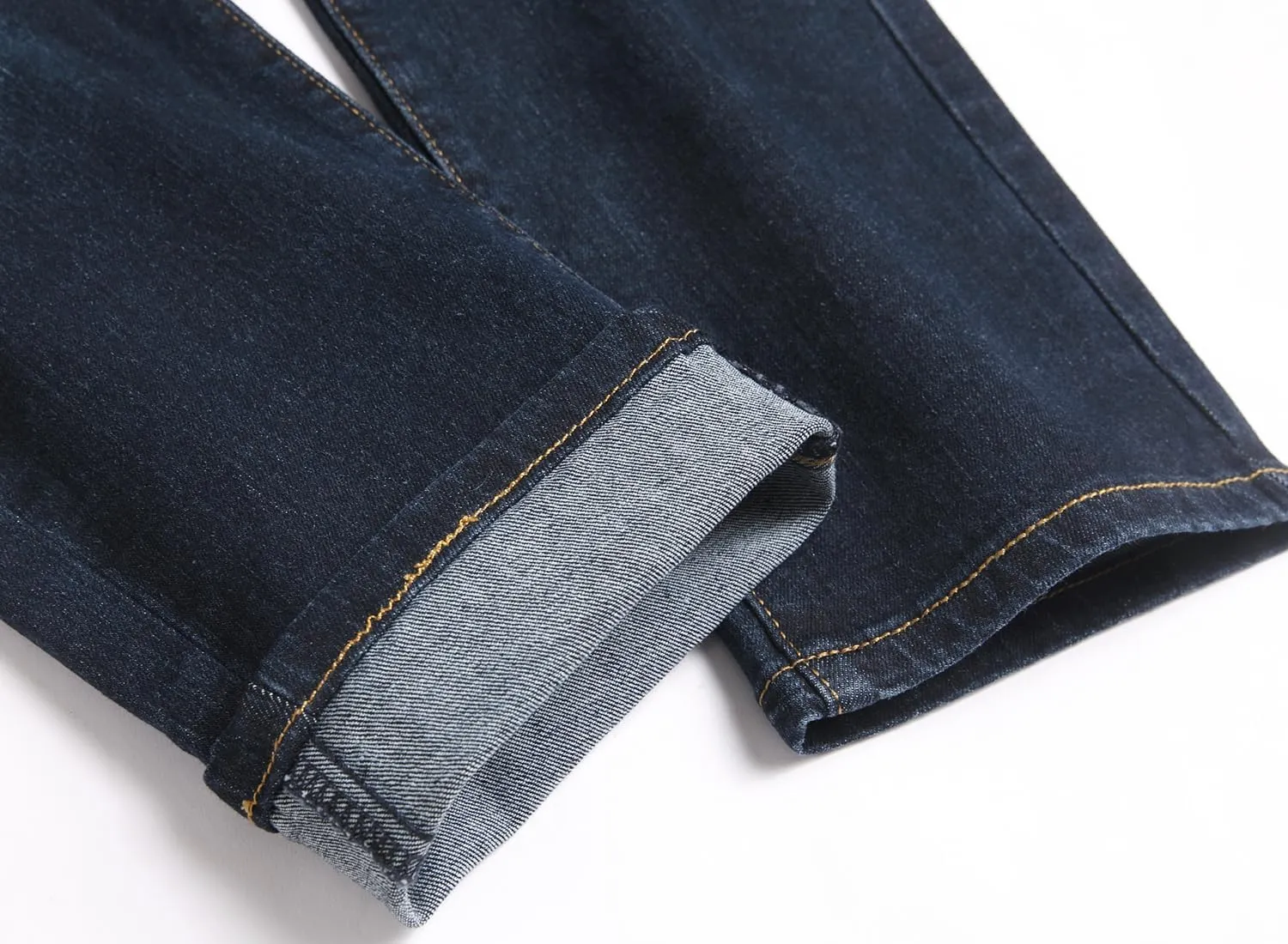 Men's Distressed Ripped Slim Fit Denim Jeans Pants