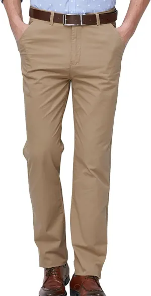 Men's Dress Pants Casual Cotton Pants Summer Casual Pants Men's Breathable Classic Business Casual Wedding Suit