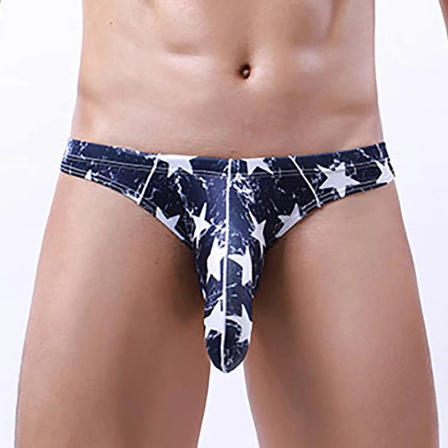 Men's Elephant Nose Pouch Enhancing Boxer Briefs, Bulge Pouch ComfortFlex Breathable Mens Briefs Underwear Thong Undie