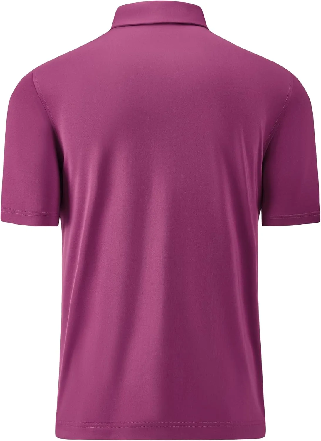 Mens Golf Shirt Short Sleeve Moisture Wicking Dry Fit Performance Casual Solid Collared Golf Polo Shirts for Men