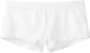 Men's Ice Silk Boxer Briefs Soft Stretch Breathable Sleep Underwear Low Rise Solid Panties