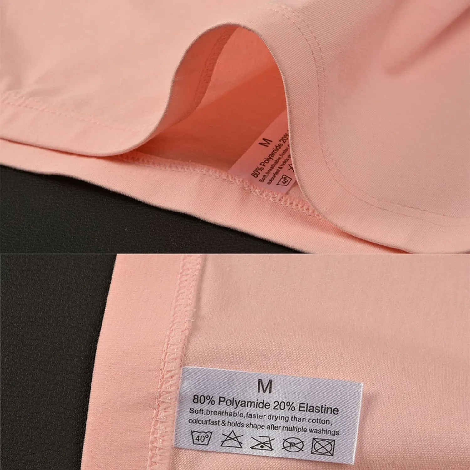 Men's Ice Silk Boxer Briefs Soft Stretch Breathable Sleep Underwear Low Rise Solid Panties