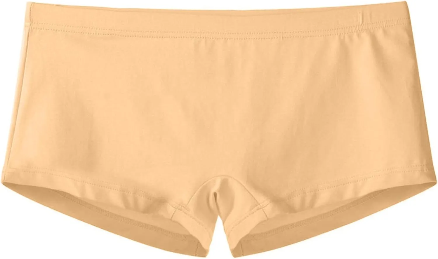 Men's Ice Silk Boxer Briefs Soft Stretch Breathable Sleep Underwear Low Rise Solid Panties