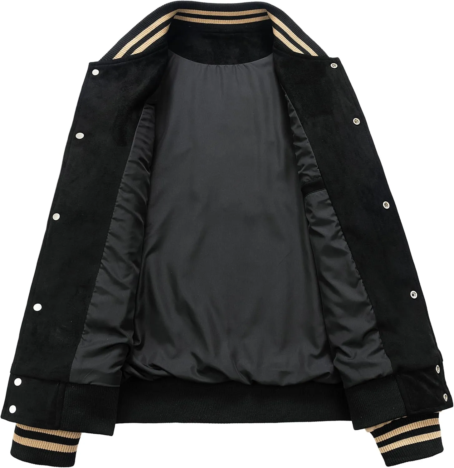 Men's Jacket, Embroidered Logo Jacket Fashion Casual Jacket, Baseball Coat Jacket