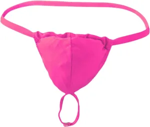 Mens Lingerie Sexy Underwear For Straight Men Hole In Front Bulge Pouch Off Bubble Bikini Briefs Stretch Sexy Bikini