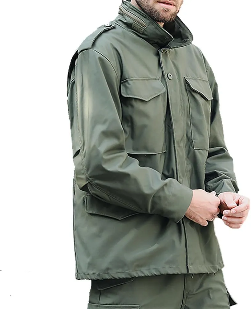 Men's M65 Jacket Trench Coat American Field Outdoor Charging Suit