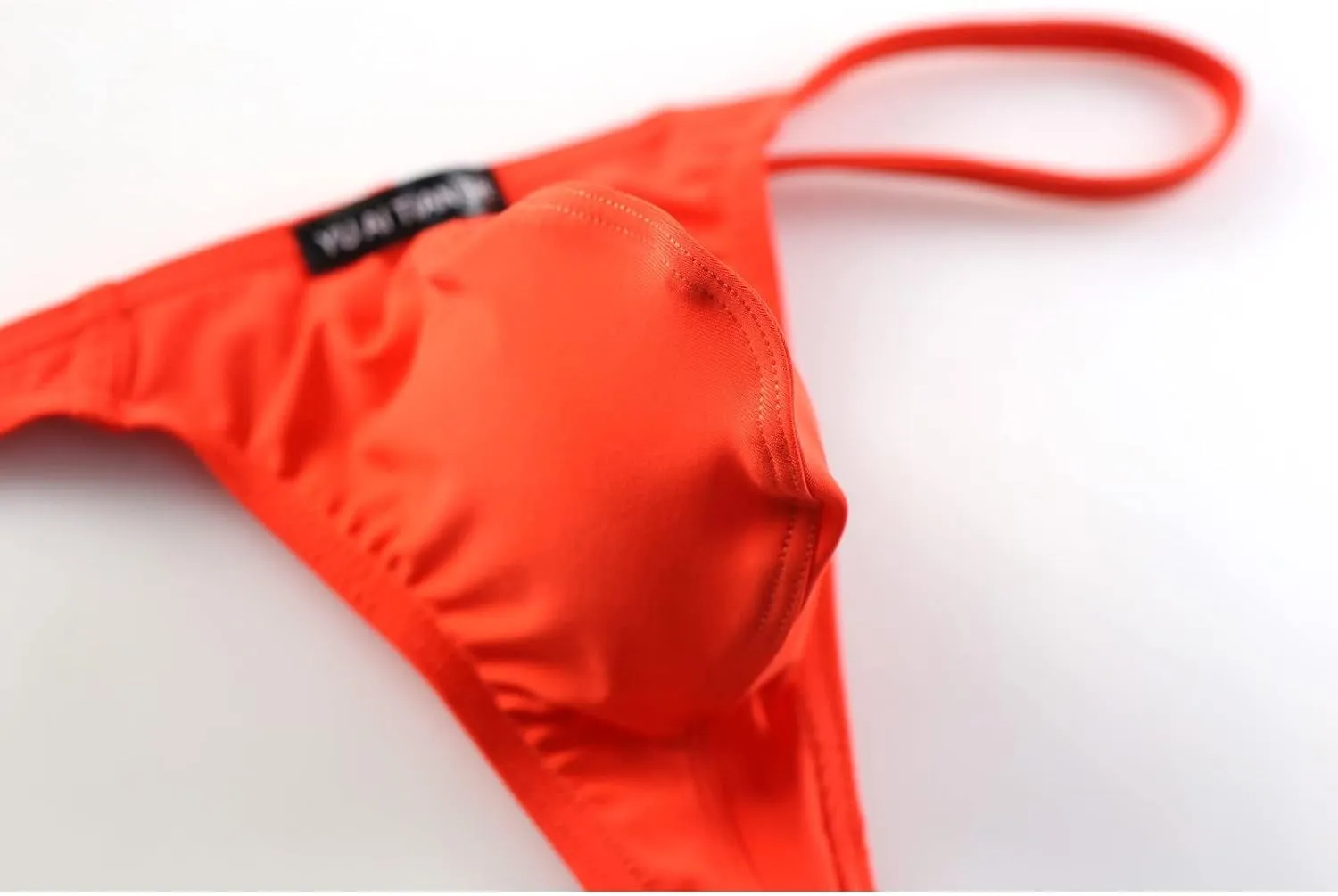 Men's Sexy Lingerie Thongs G-Strings Low Waist Mesh Pouch Jock Briefs Sexy Lingerie Bulge Enhancing Stretchy Bikini Briefs