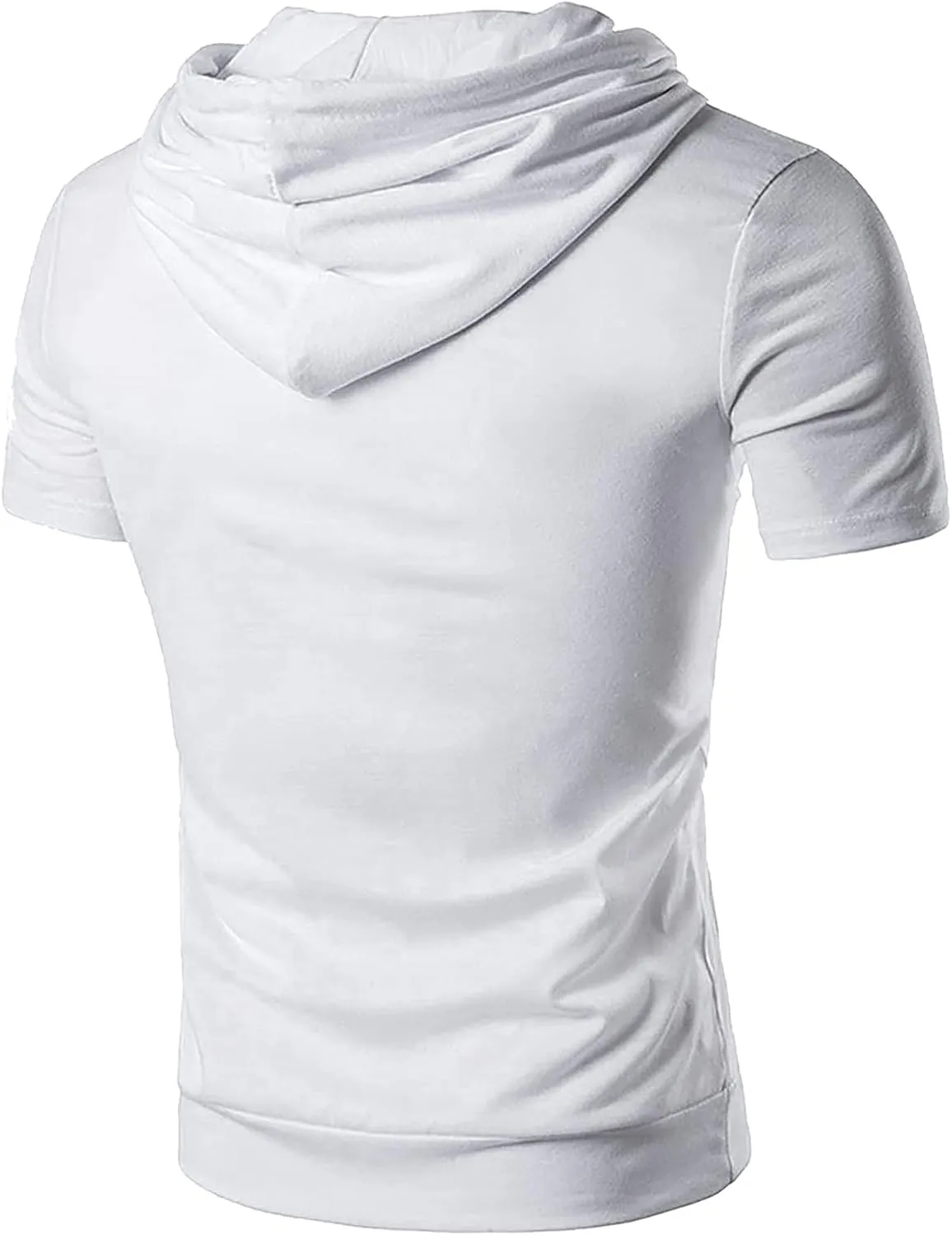 Mens Short Sleeve Polo Shirt Classic Vintage Plaid Collar Slim Fit T-Shirt Casual Shirt Tops