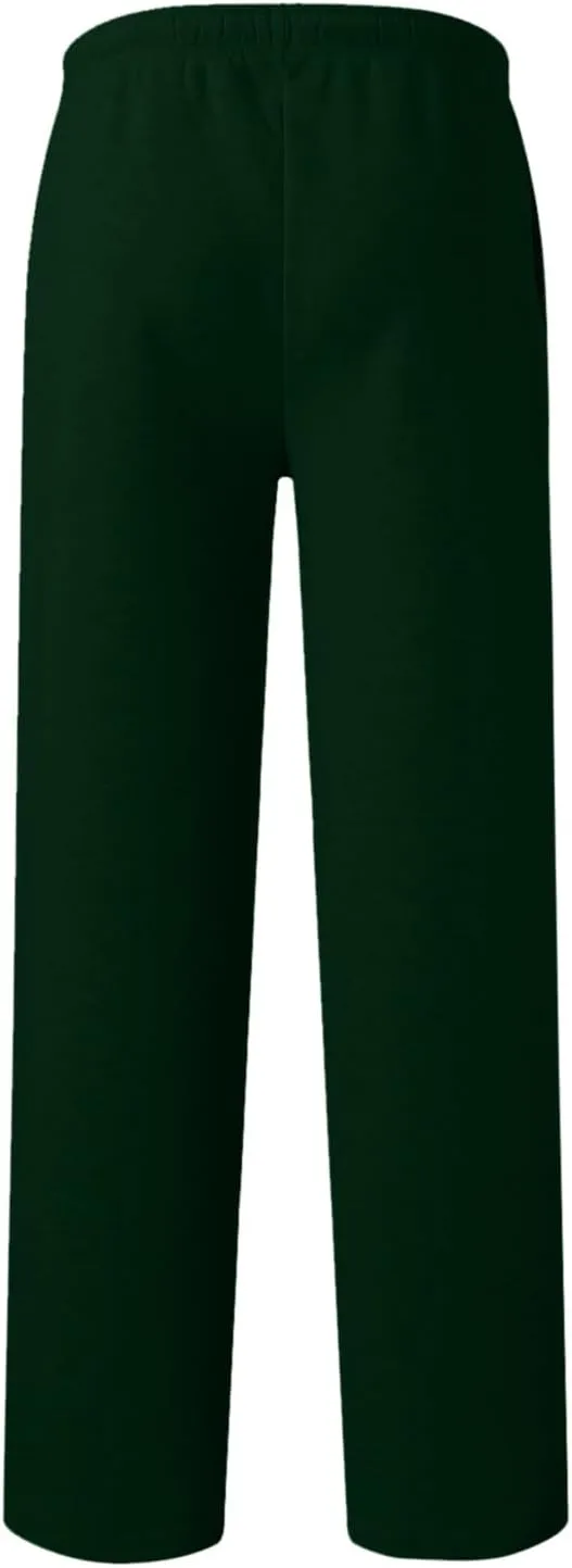 Men's Slim Fit Tapered Chino Pants, Fleece Lined Sweatpants Straight Leg Workout Comfy Pants Bottom Sweatpants Joggers