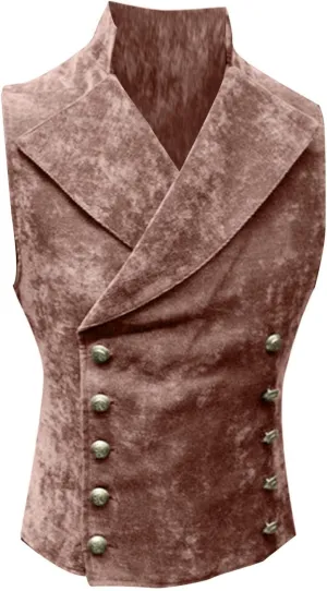 Men's Suit Vest Slim Fit Business Wedding Sleeveless Tank down Hooded Jacket Men