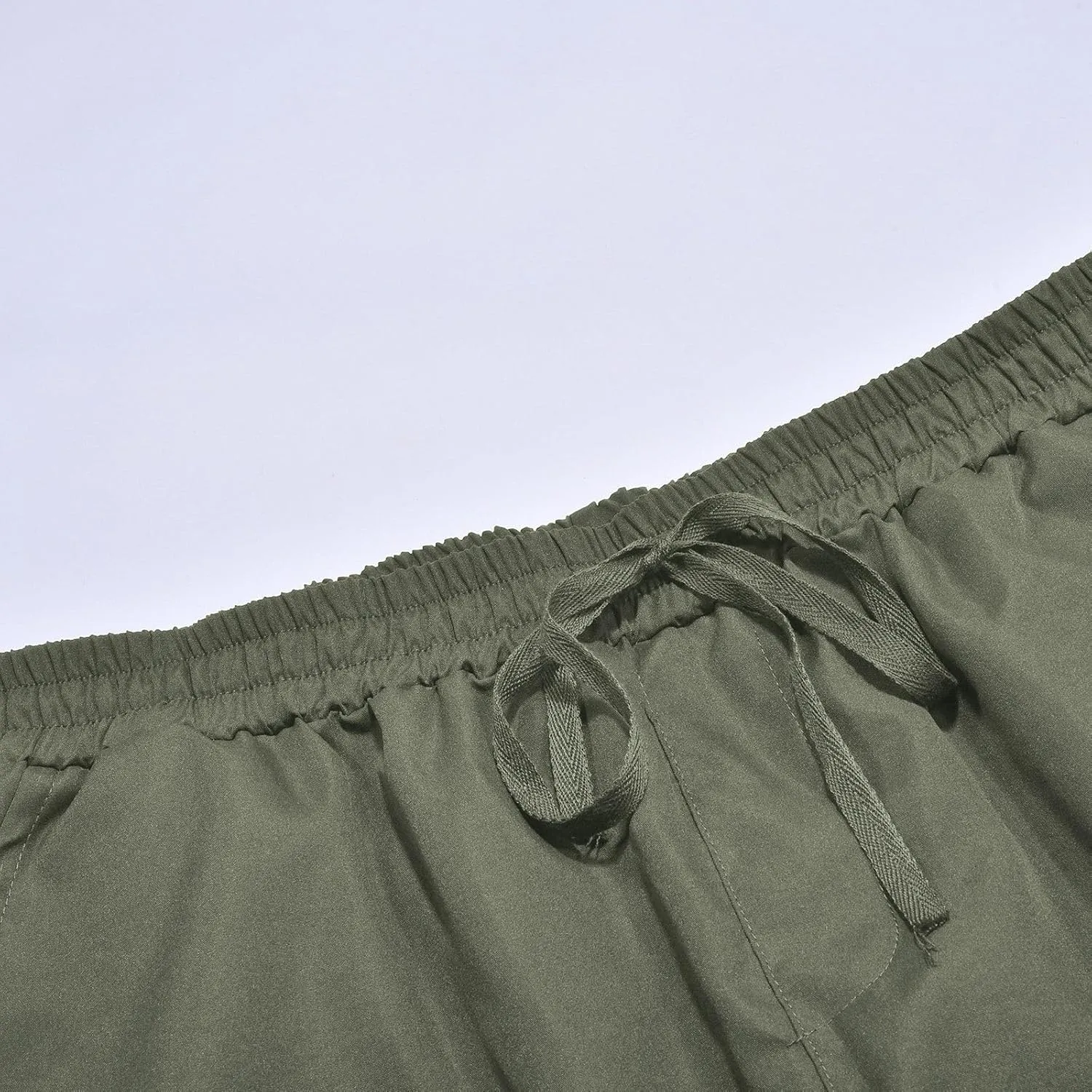Men's Sweatpants Tapered Joggers Pants Drawstring Stretch Elastic Waist Tapered Pants Gym Running Workout Jogger Pant