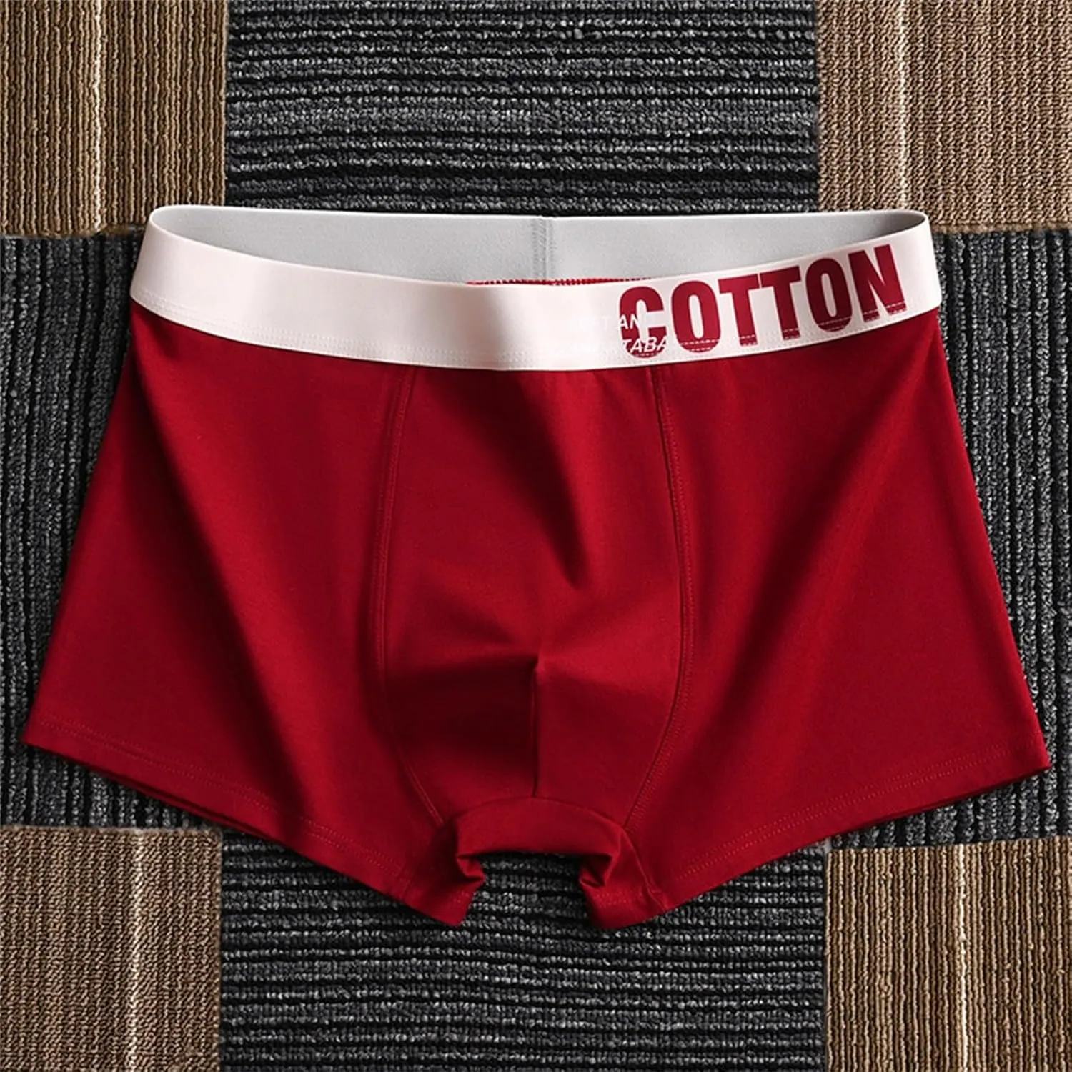 Men's Underwear, Silky Breathable Boxer Briefs Stretch Breathable Underwear