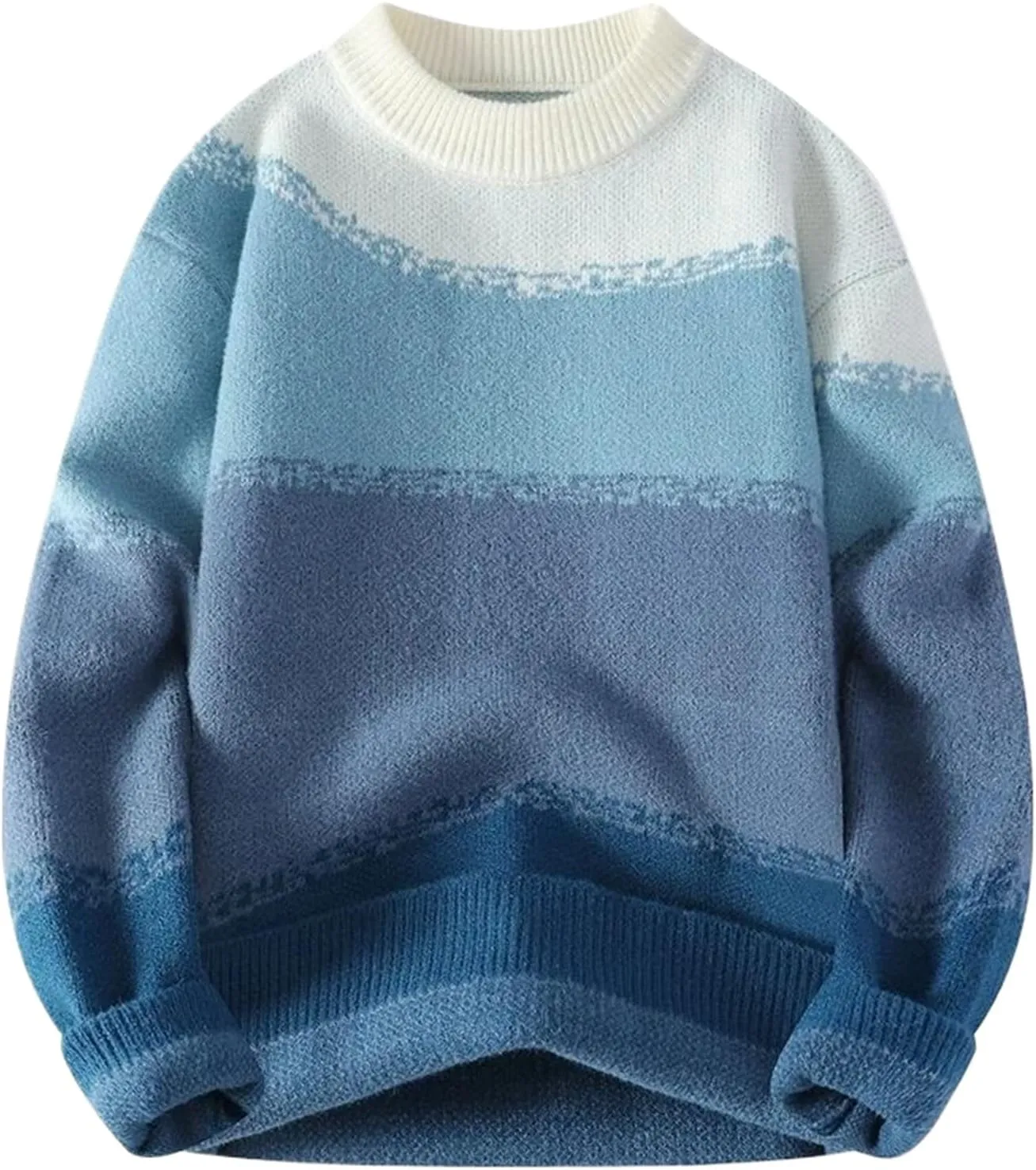 Men's Wool Casual Knitwear Pullover Winter Sweaters Men Thick Sweater Men Youth Sweaters Autumn