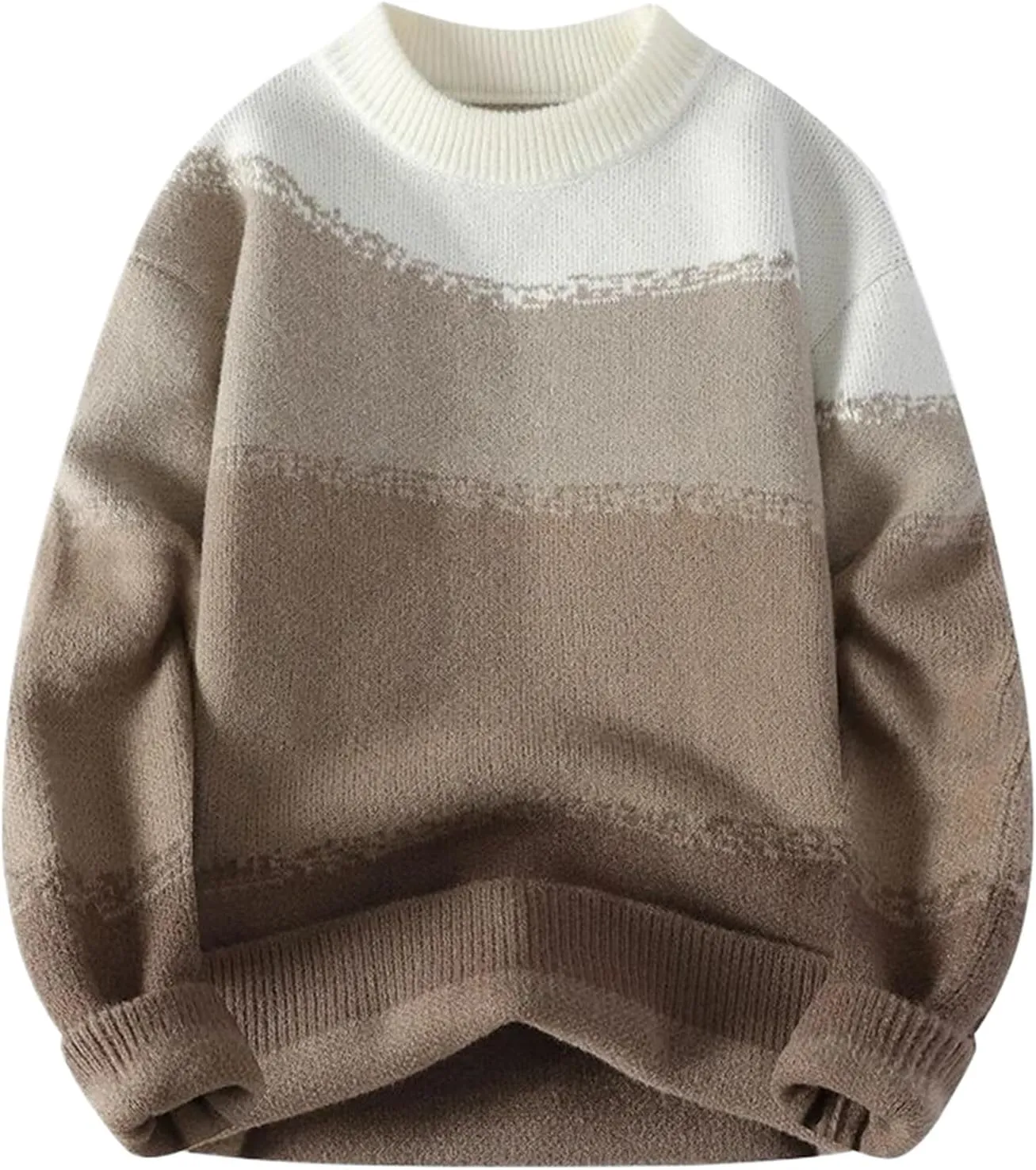 Men's Wool Casual Knitwear Pullover Winter Sweaters Men Thick Sweater Men Youth Sweaters Autumn