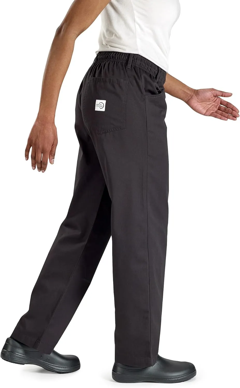 Mercer Culinary M60060BKXS Millennia Women's Chef Pants, X-Small, Black